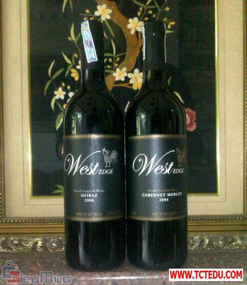 Rượu vang West Egde giá chỉ có 170.000đ, được chiết xuất từ trái cây chín mọng Rượu vang West Egde giá chỉ có 170.000đ, được chiết xuất từ trái cây chín mọng