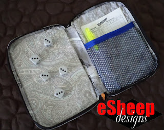 Zip Around Yahtzee Wallet crafted by eSheep Designs