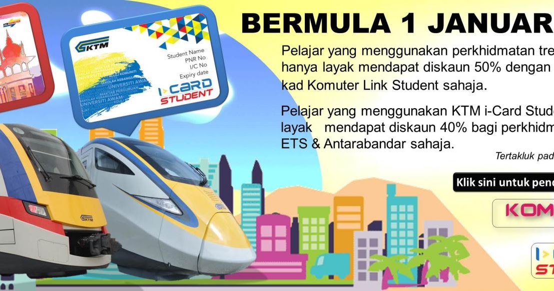 KTM 全新折扣卡：Komuter Link Card，附上申请方法 - WINRAYLAND