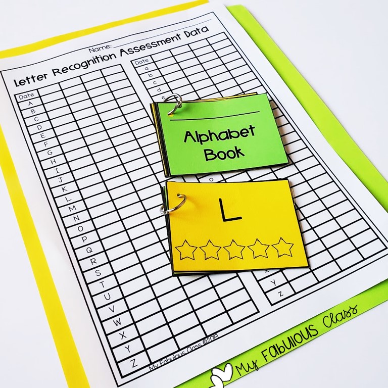 My Fabulous Class Assessment Data Punch Cards