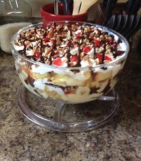 Banana Split Trifle