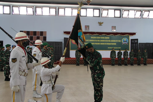 Hari ini Tampuk kepemimpinan Kodim Sragen diserahterimakan Hari ini Tampuk kepemimpinan Kodim Sragen diserahterimakan