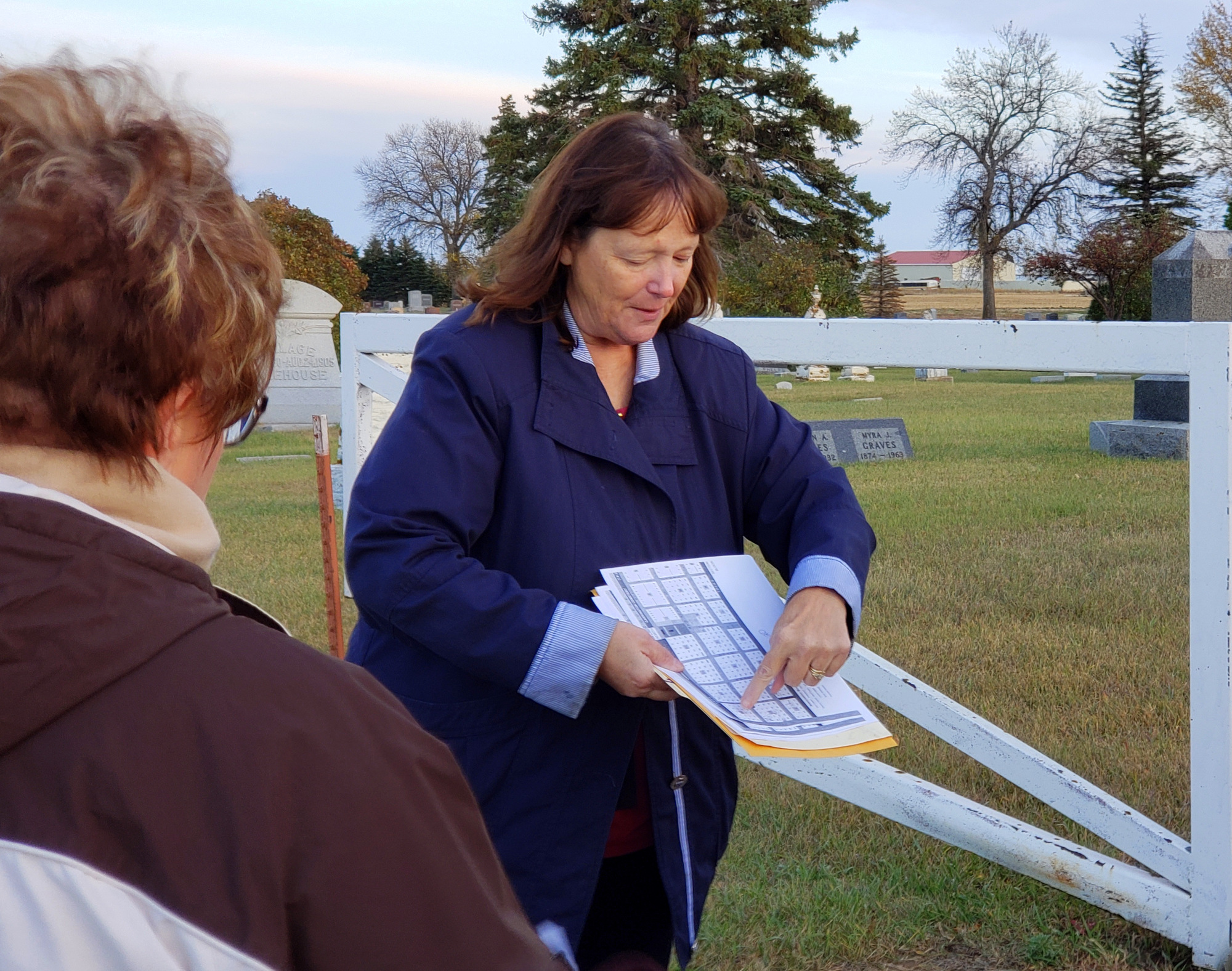 Carrington, North Dakota Carrington Cemetery Walk with Michele Seil