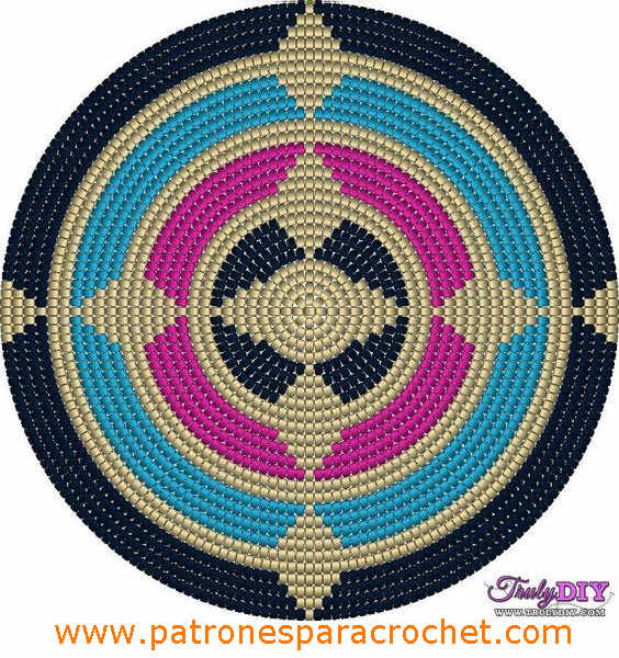 free crochet pattern - wayuu bag