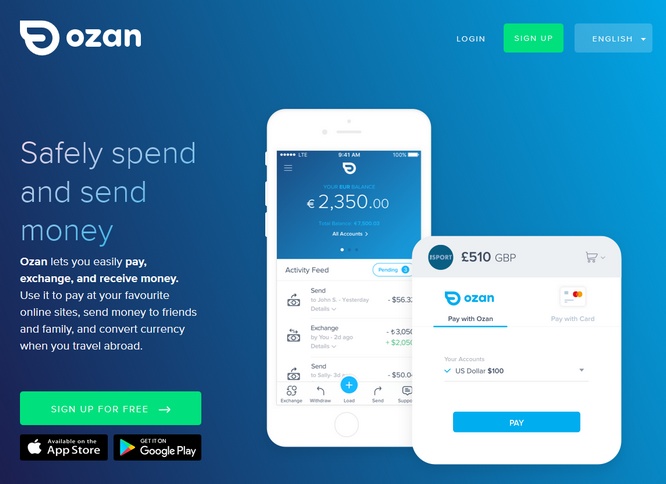 Ozan payment method