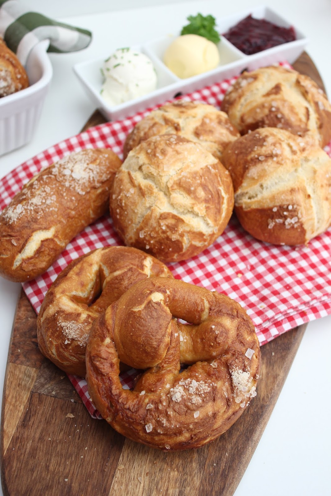 Laugen Brötchen/Brezel/Stange