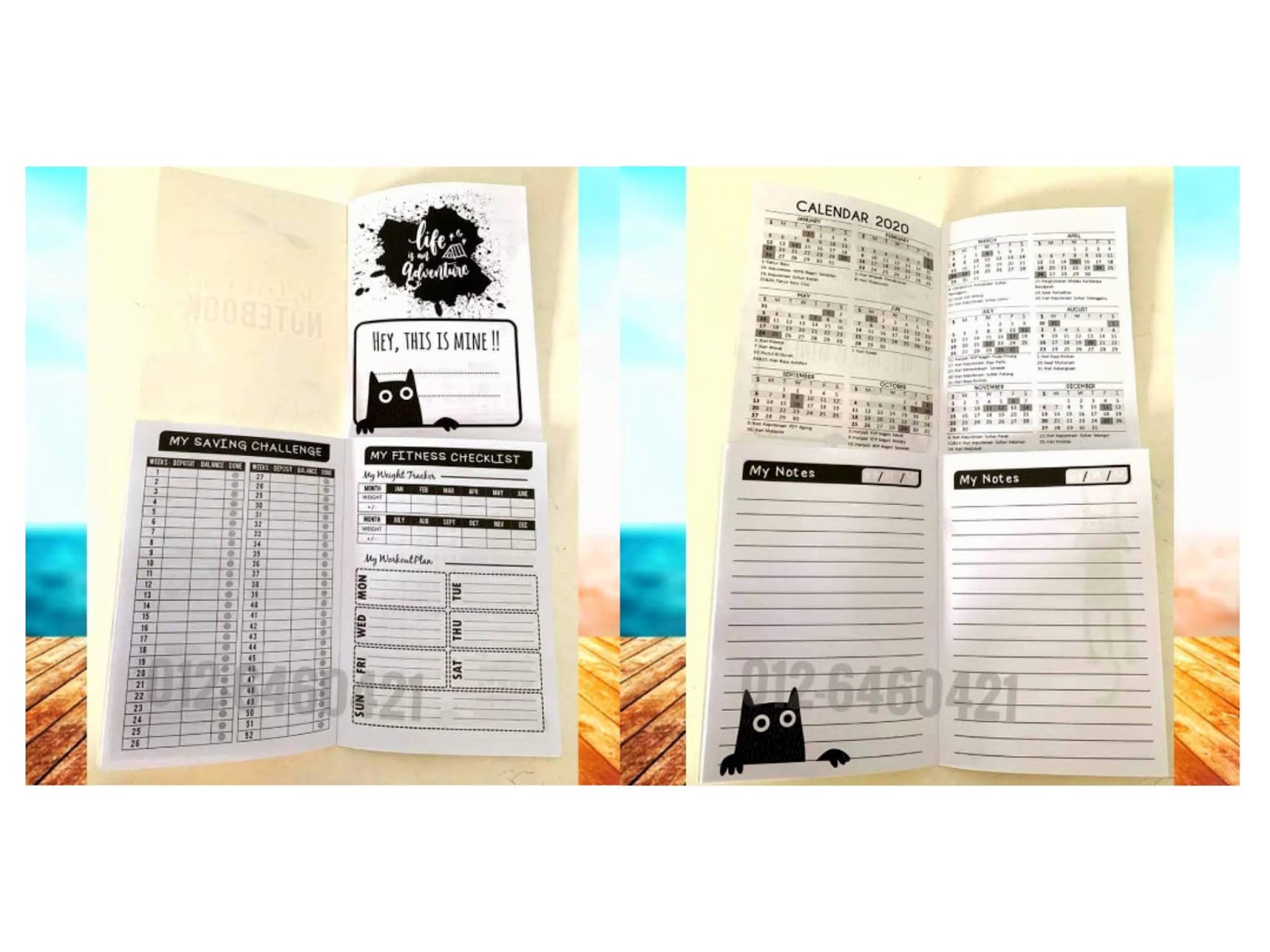Mini Planner dan Kalender Murah di Selangor dan KL