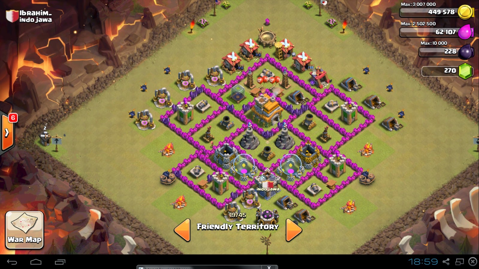Base Terbaik COC TownHall level 7 - Clash Of Clans Android. 