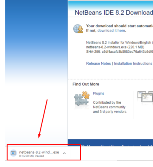 download installing netbeans