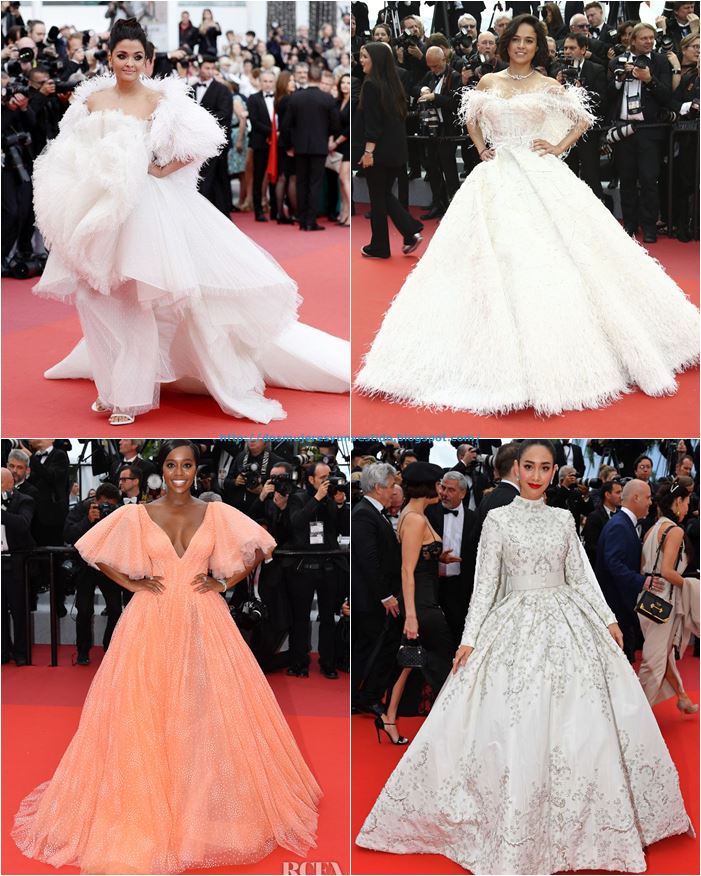 vestidos de Cannes (II) - Dos mujeres y un