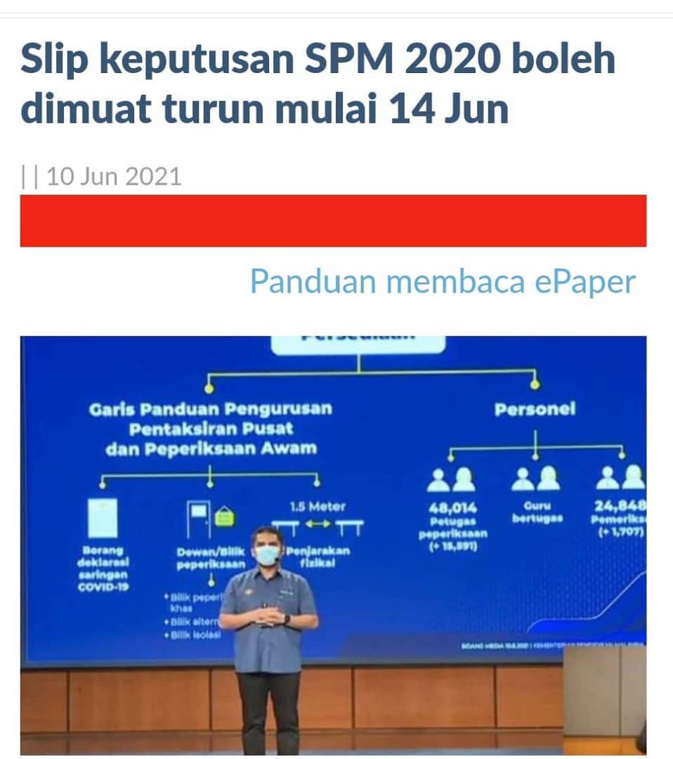 PORTAL RASMI SMK SERI KAMPAR SLIP KEPUTUSAN SPM 2020 BOLEH DI MUAT