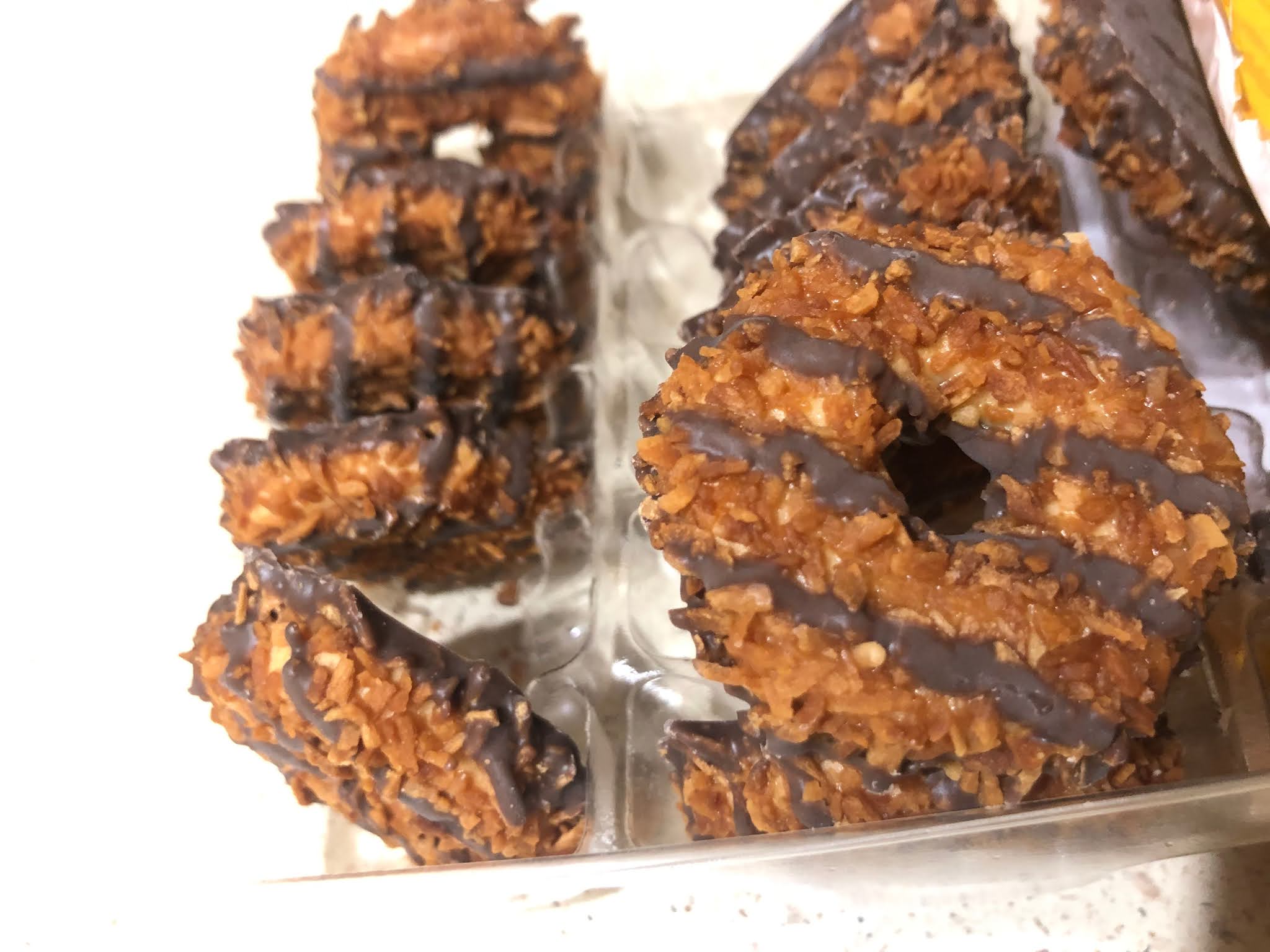 Aldi Obsession Review Caramel Coconut Fudge Cookies