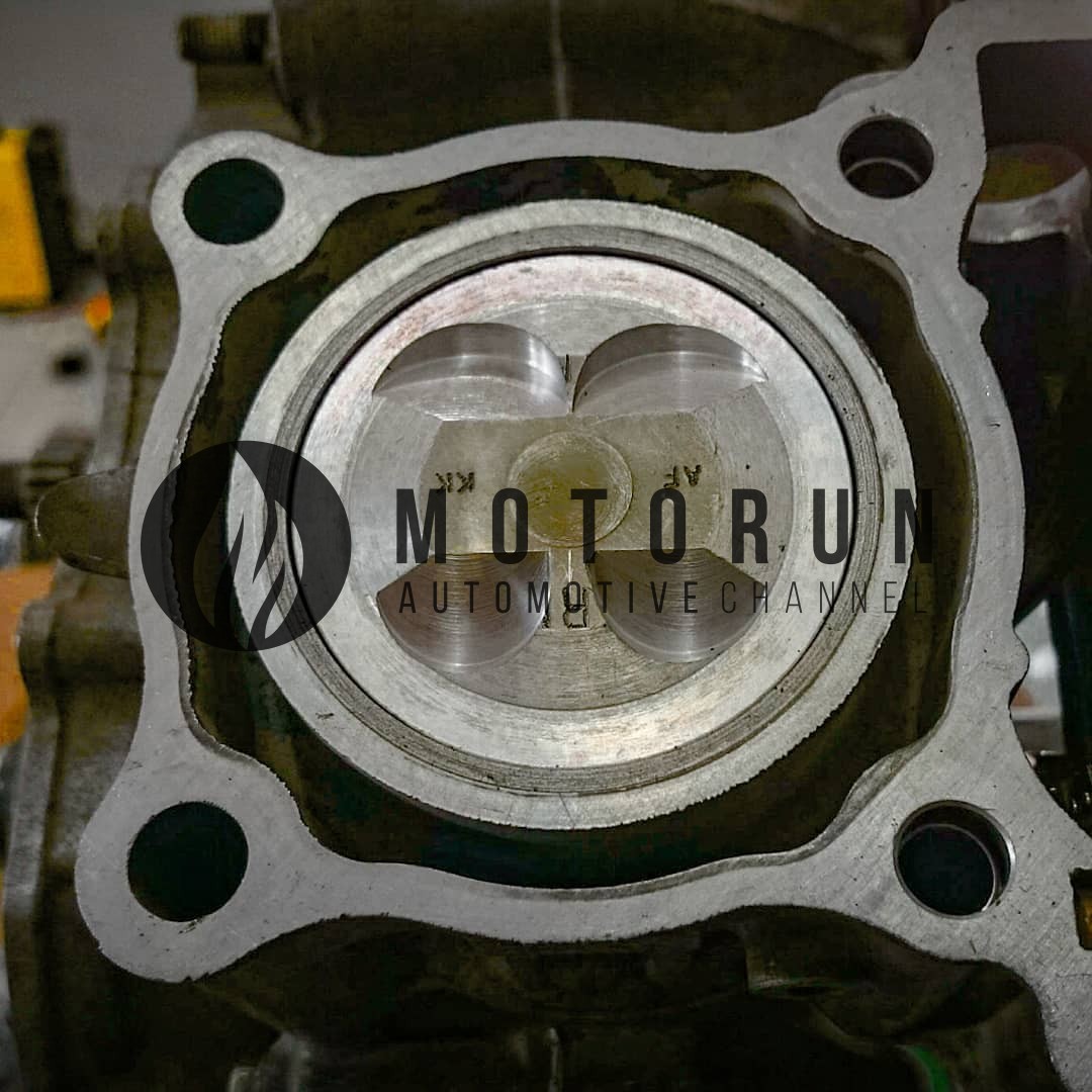 Jupiter MX Bore Up 151 cc Menggunakan Piston Honda Verza MOTORUN