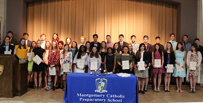 Montgomery Catholic Hosts National Honor Society Induction Ceremony 2