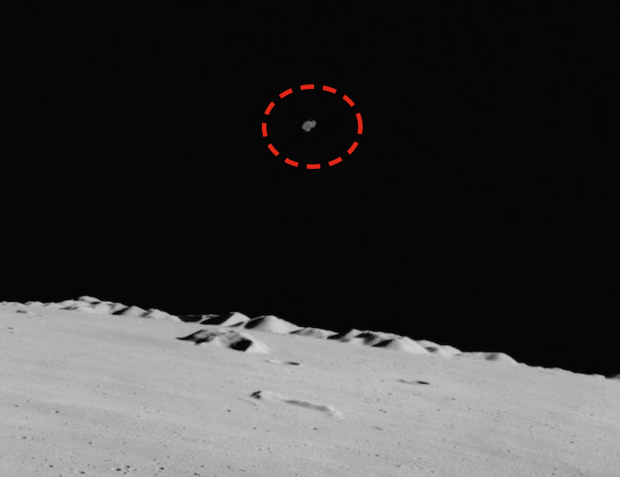 UFO SIGHTINGS DAILY: UFO On Moon During Apollo Mission, Nov 2014, UFO