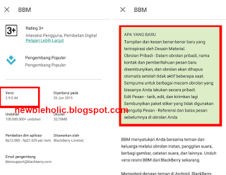 Download BBM 2.9.0.44 .APK Final New Material Design