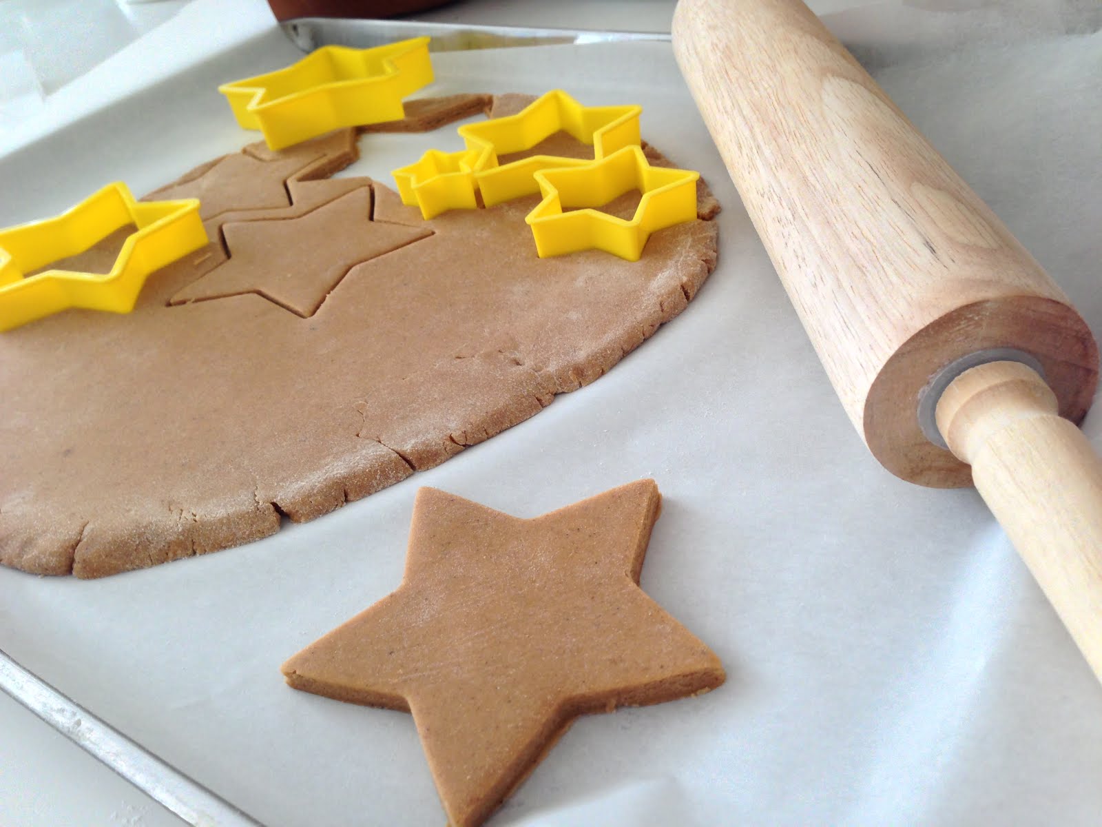 Homemade Gingerbread cookies with Martha Stewart Recipe