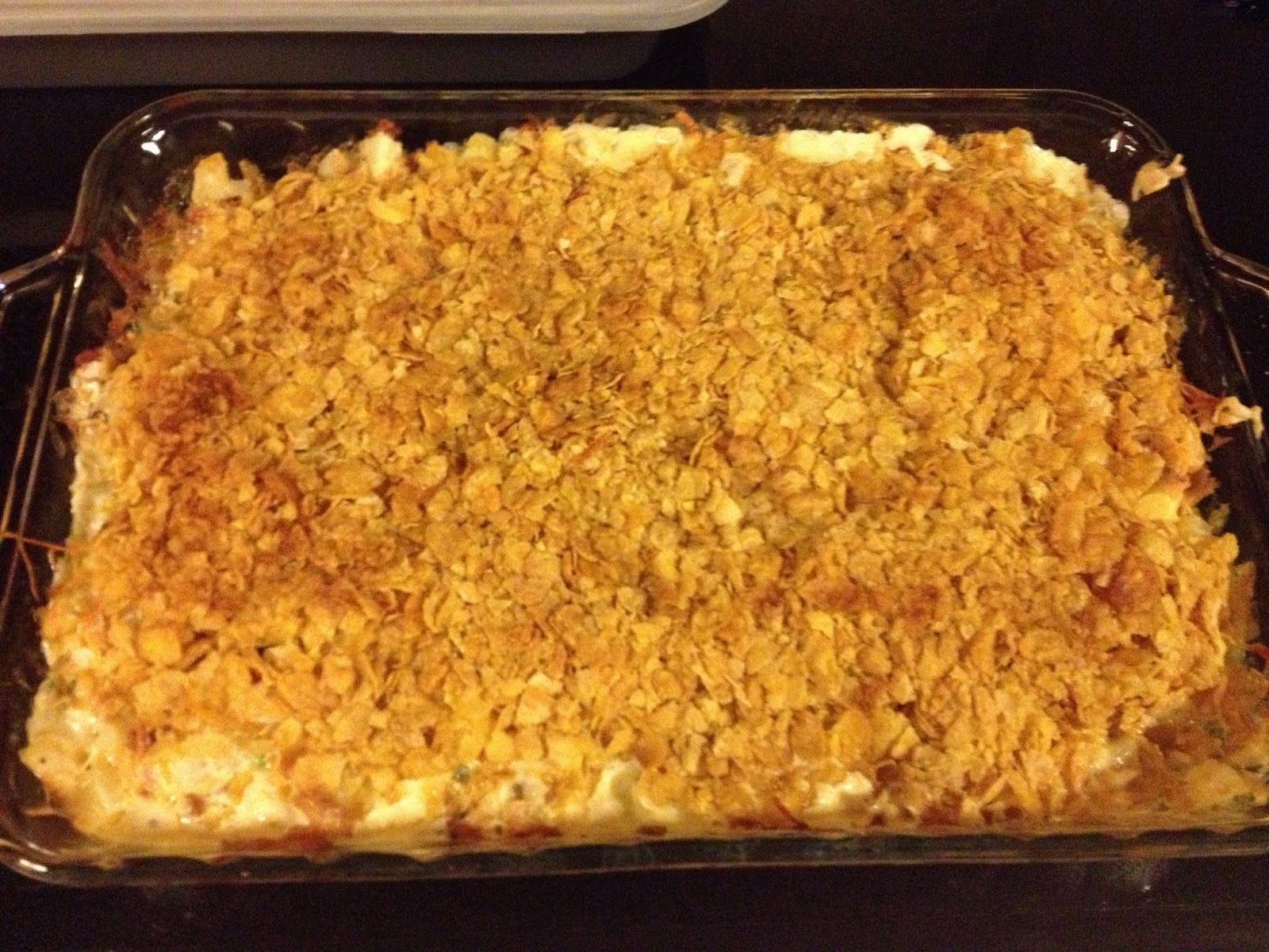Knackish: Crafting, Cooking & Everything in Between: Corn Flake Potato Casserole