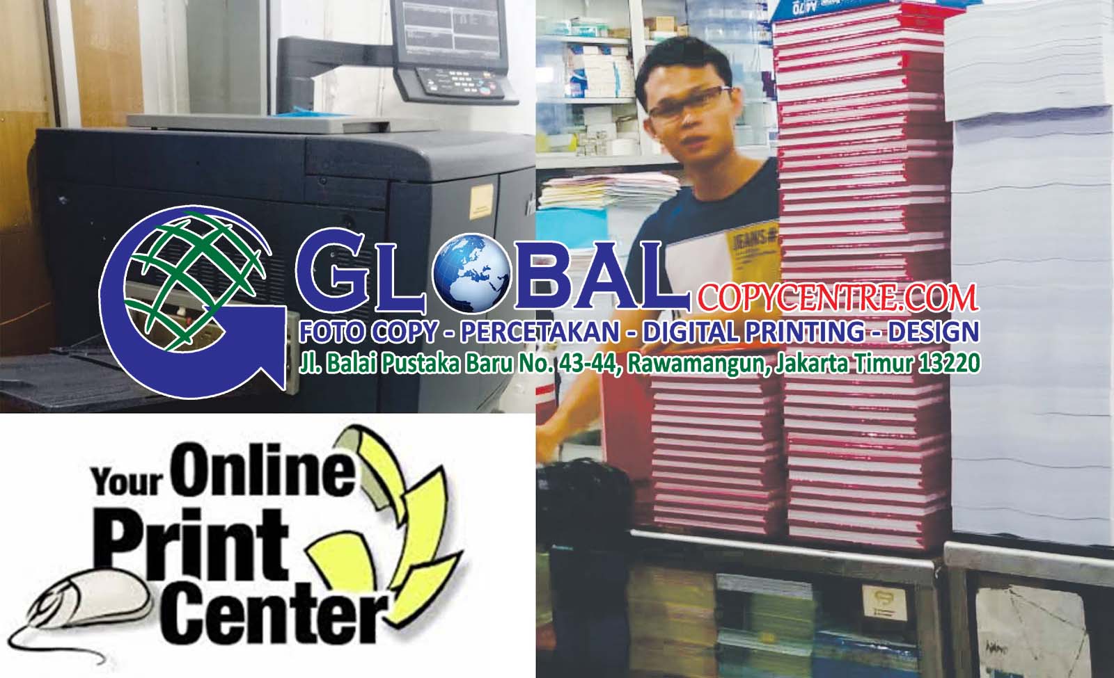 Jasa, Tempat Printing 24 Jam Jakarta Timur Global Printing Jakarta