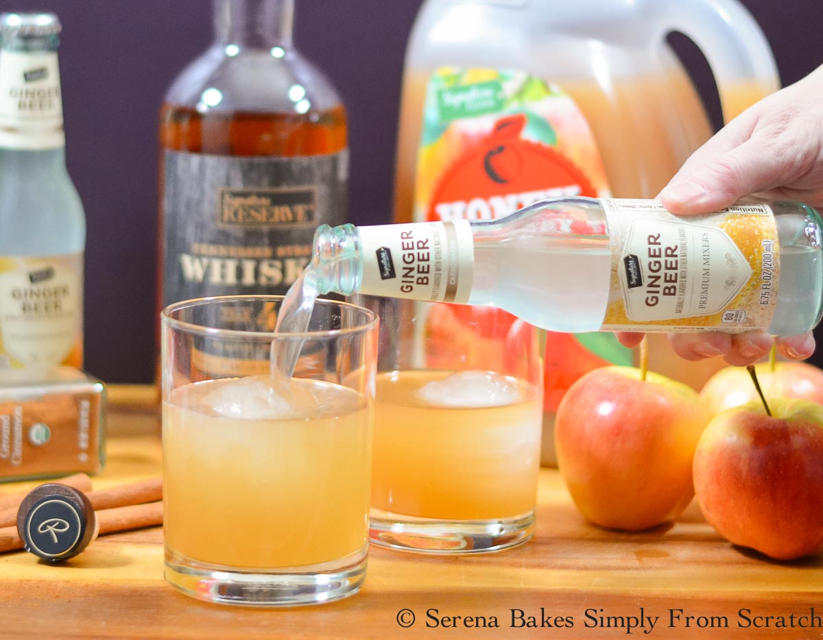 Apple Cider Whiskey and Ginger Beer Serena Bakes Simply From Scratch
