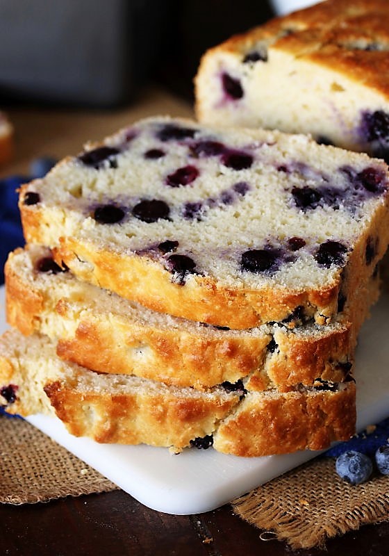 Buttermilk Blueberry Bread The Kitchen is My Playground