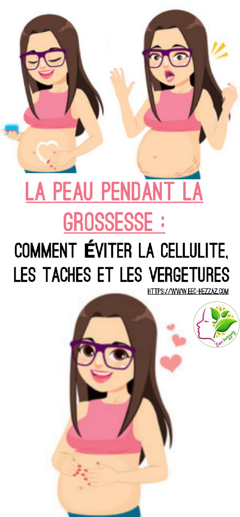 La peau pendant la grossesse : comment éviter la cellulite, les taches et les vergetures