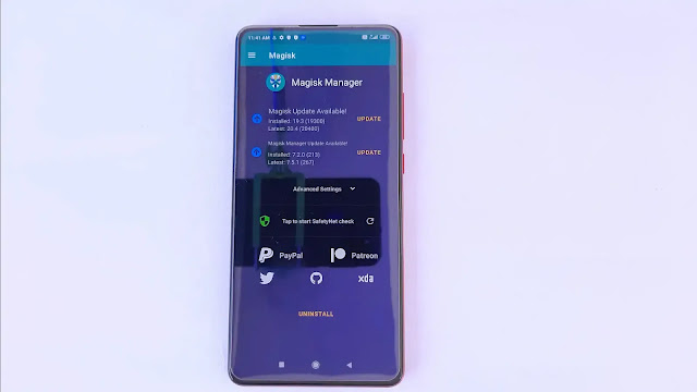 update required for magisk manager update required for magisk