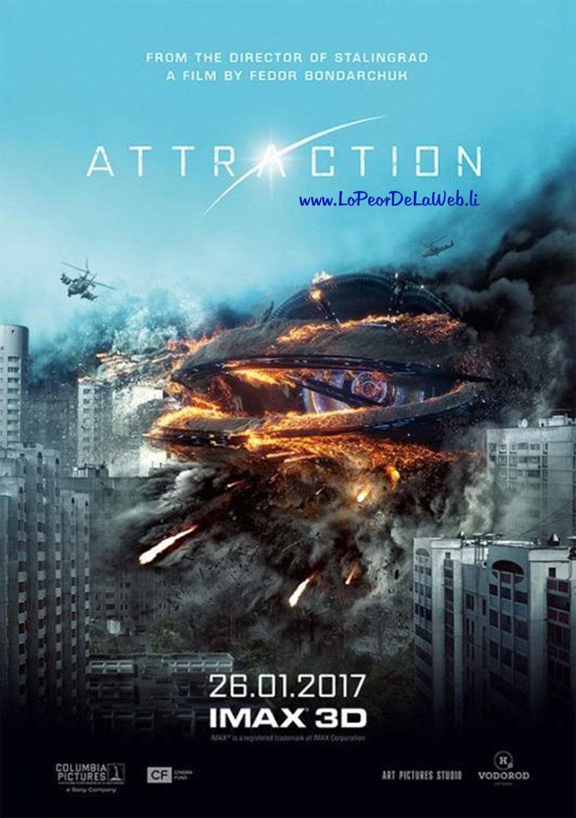 Attraction (2017 / Película Rusa de Extraterrestres)