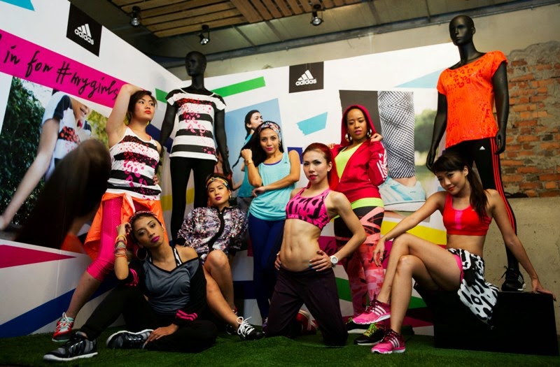 adidas #mygirls, adidas Women’s Sports Performance Fall Winter 2014 Collection, adidas women sports, adidas women, adidas mygirls campaign, mygirls, sharifah sakinah, Atilia Haron, Sazzy Falak, Megan Tan, Elfira Loy