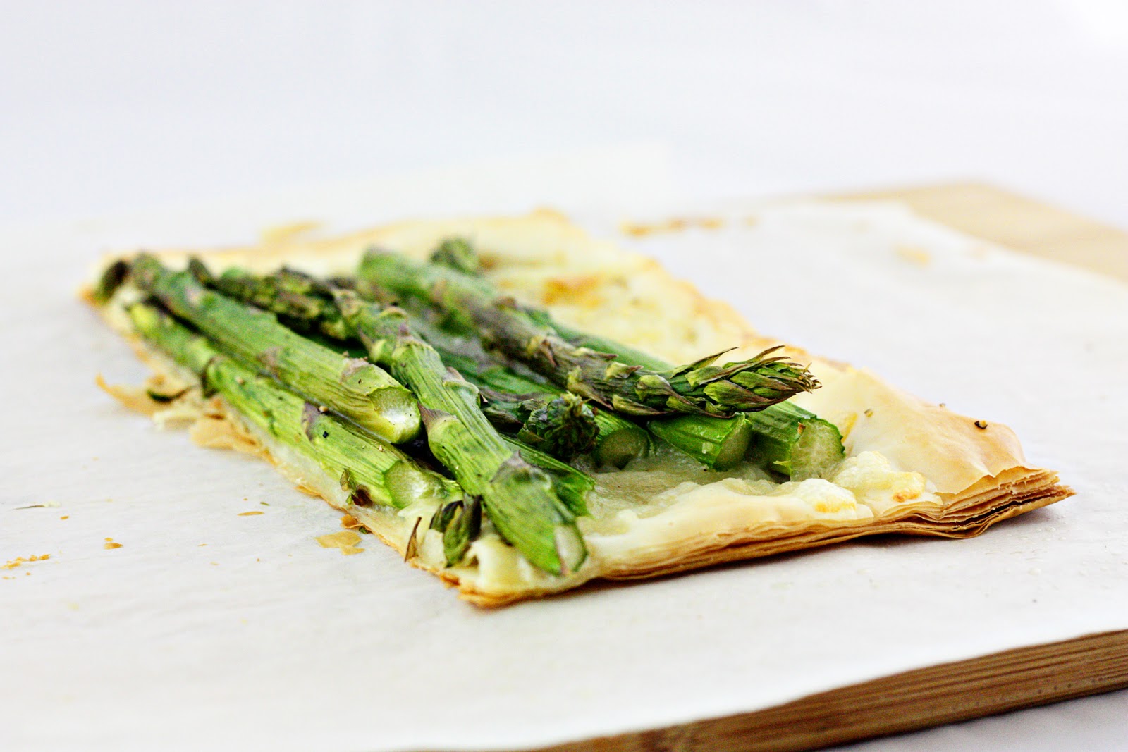 Delightful Bitefuls Asparagus Mozzarella Tart