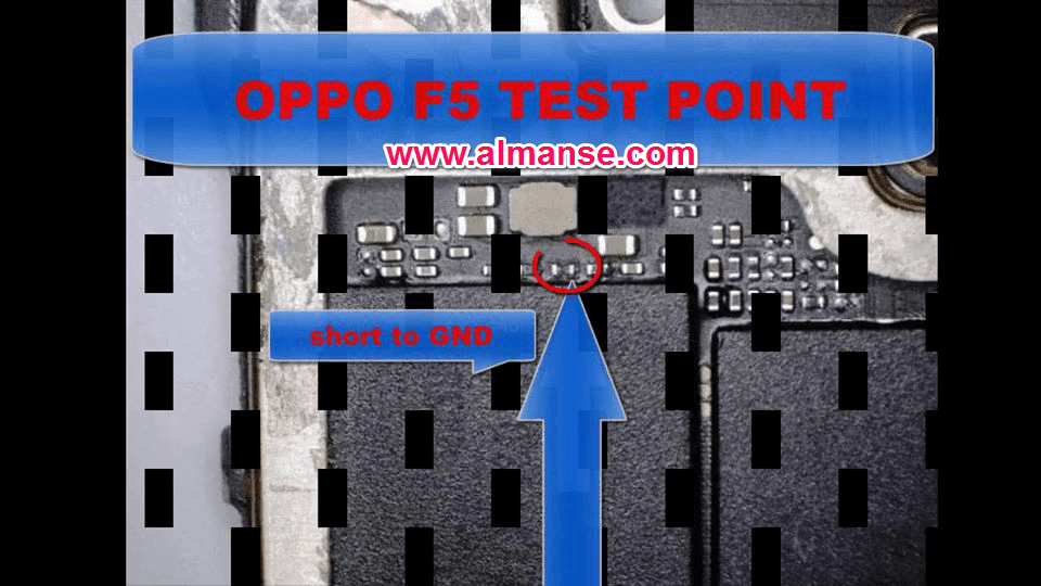 حذف رمز ونمط اوبو Remove lock screen pattern lock Oppo F5 cph1725