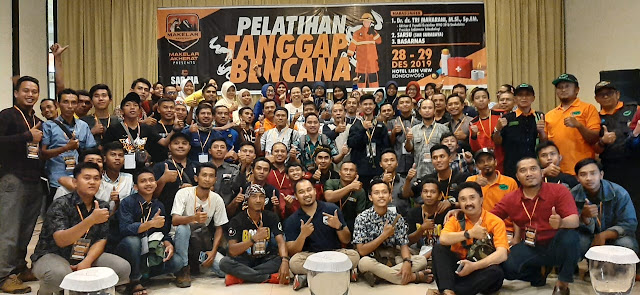 Pelatihan Tanggap Bencana, Diselenggarakan Makelar Akherat diikuti Berbagai Macam Kalangan Masyarakat dan Organisasi.