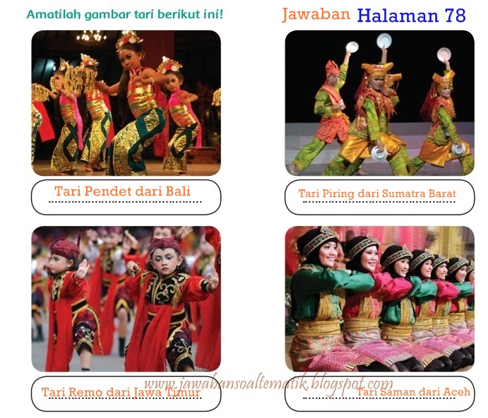 Kunci Jawaban Buku Siswa Kelas 4 Tema 6 Halaman 75 76 77 78 80 81 82 Jawaban Soal Tematik