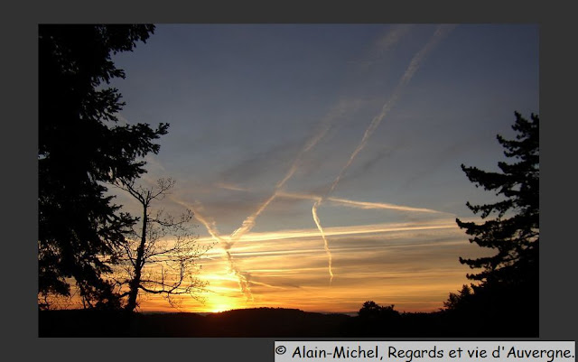 Soleil en Auvergne.