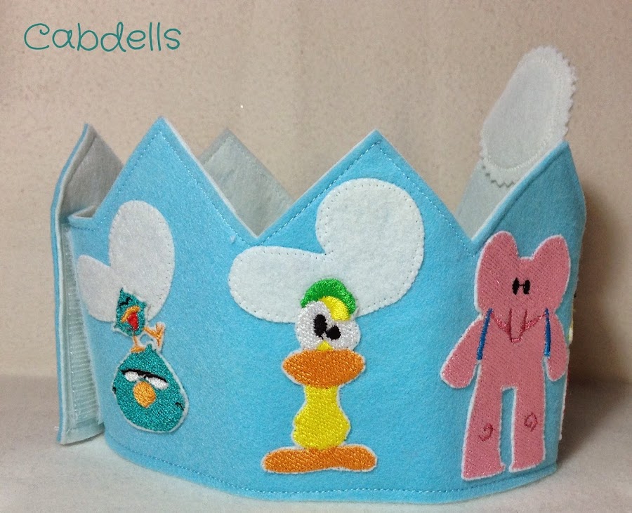 corona cumpleaños pocoyo