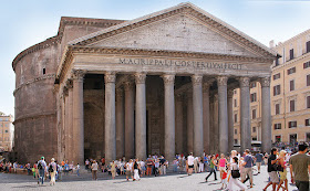 Rome's ancient Pantheon is the burial place of many famous individuals, including Arcangelo Corelli