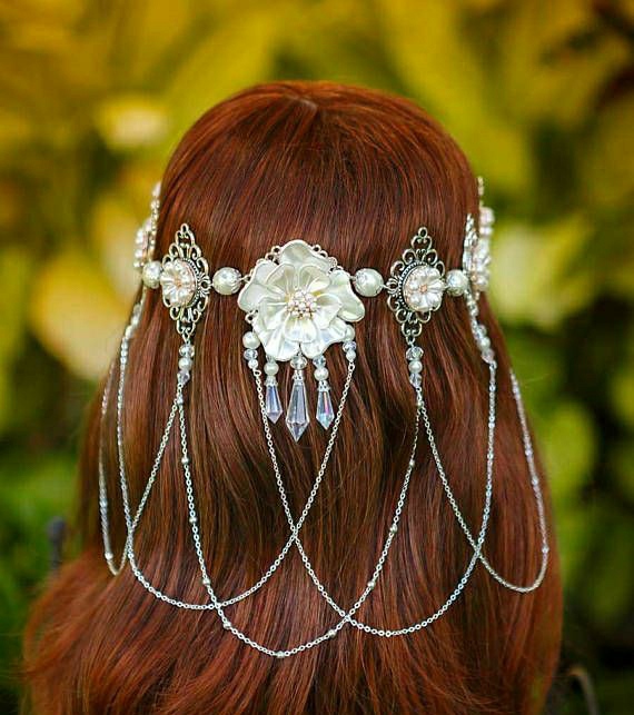 Bridal hair jewellery designs