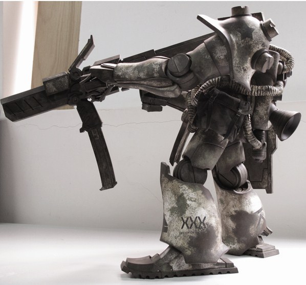 J.ME. ( ̄ε(# ̄): Ashley Wood x Gundam Zaku