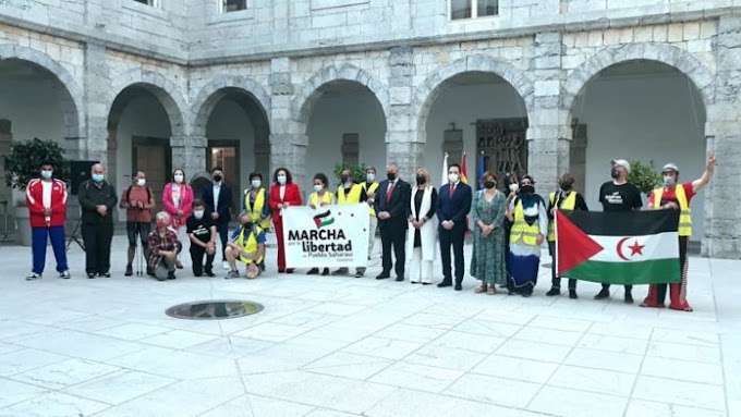 PSOE, PP, Ciudadanos y el PRC se unen para apoyar la causa saharaui en el Parlamento de Cantabria.