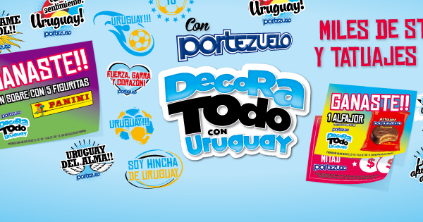 Promociones, sorteos y premios en Uruguay Decorá todo con Uruguay