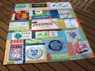 Happy Quilting: T-Shirt Memory Quilt Tutorial and Giveaway!!!