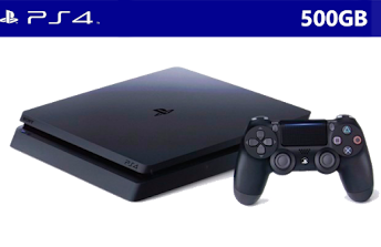 Playstation 4 Console Ps4 Slim 500 Gb Cuh2015a + Controle 