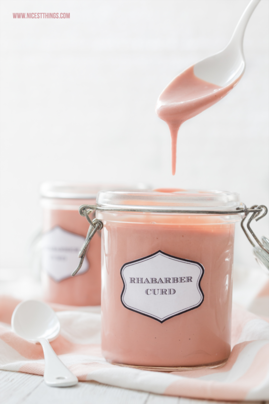 Rhabarber Curd Rezept Thermomix #rhabarber #rhabarbercurd #curd #rhabarberrezepte #thermomix