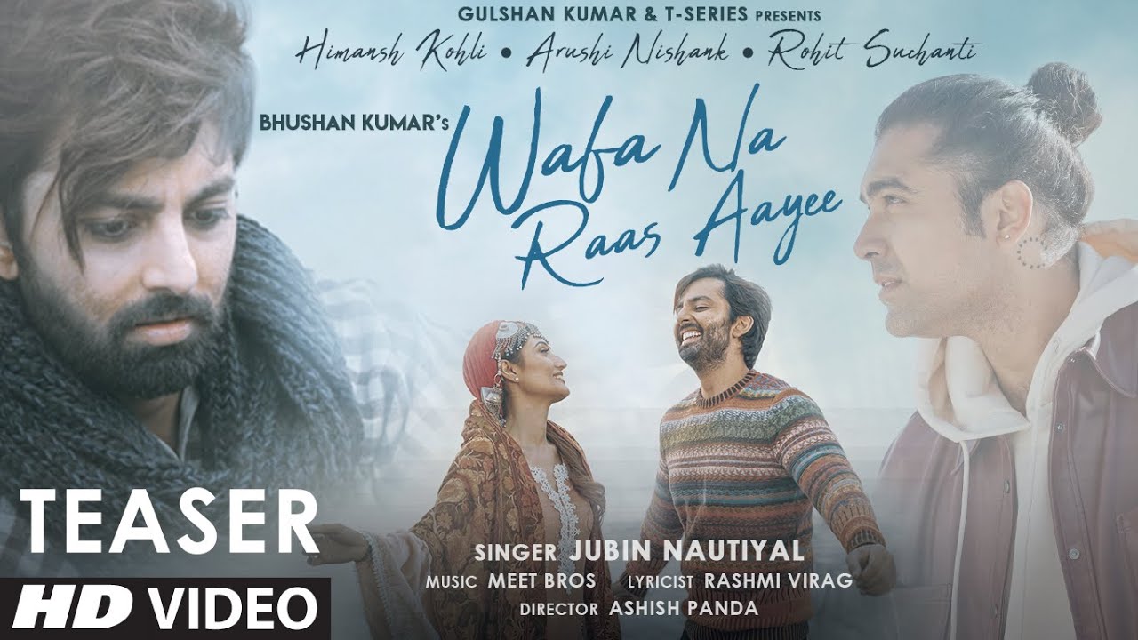 Wafa Na Raas Aayee Lyrics in Hindi - Jubin Nautiyal