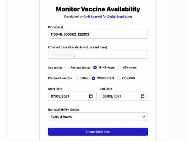 Vaccine Registration tips and trick 2021