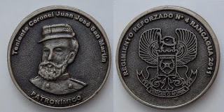 Medalla Regimiento R. N° 4 Rancagua
