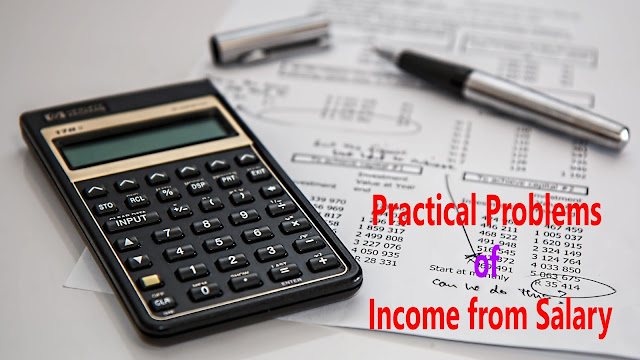 income from salary practical question pdf
