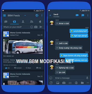 BBM Mod MidNight Blue Theme Versi 3.2.0.6 APK Download Aplikasi BBM Mod MidNight Blue Theme Versi 3.2.0.6 APK