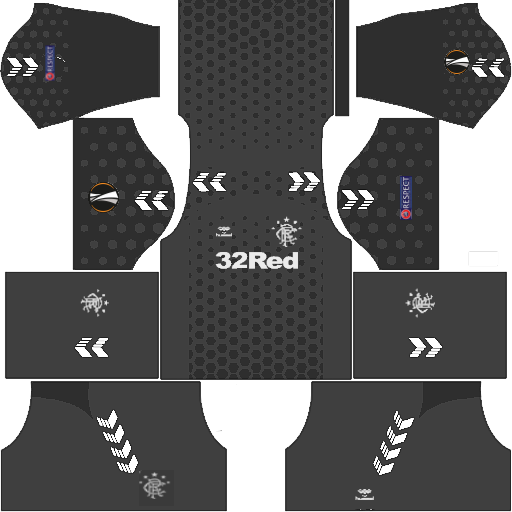 PREDATOR PRO 35: Kit Rangers FC 19/20 Europa League para FTS y DLS 16 ...