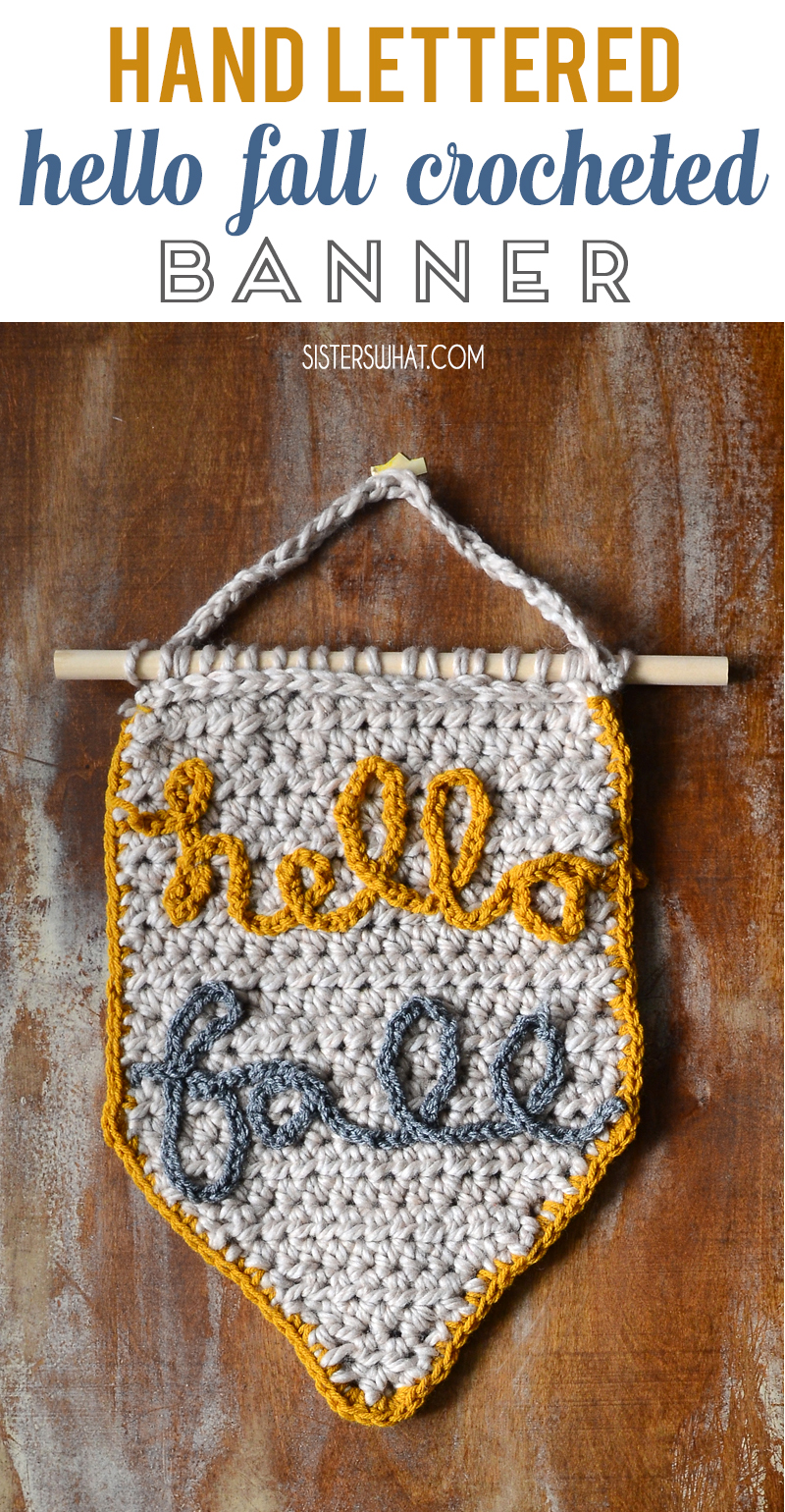 how to crochet letters